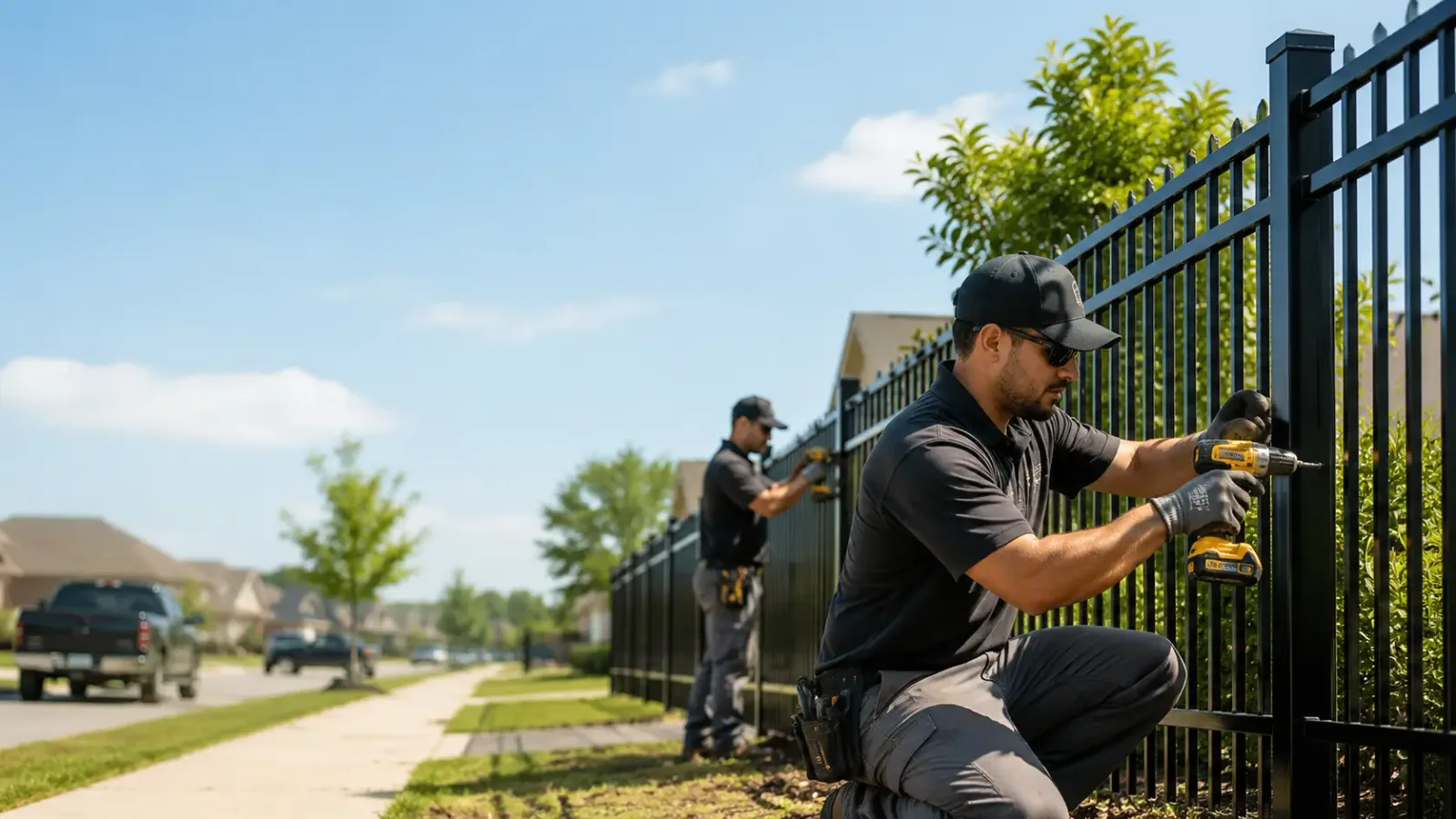 Metal Fence Installation in Carol Stream, IL